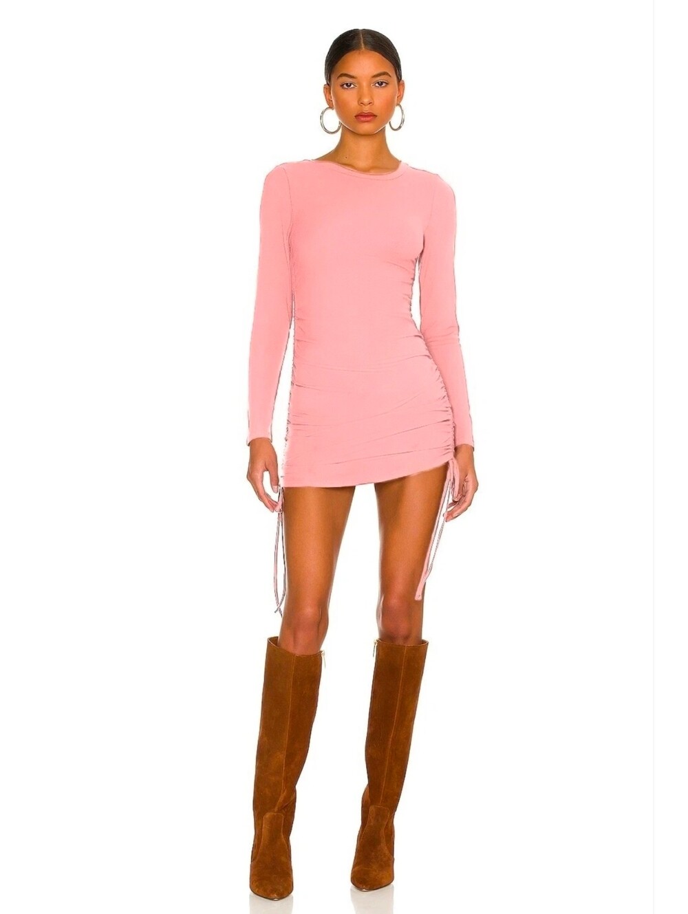 BB Dakota by Steve Madden #1 Crush Dress in Deep Lipstick Small NWT